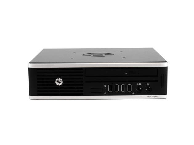 HP Elite 8300 Ultra Small Form Factor Computer PC, 3.10 GHz Intel Core i3, 4GB DDR3 RAM, 250GB SATA Hard Drive, Windows 10 Home 64 bit (Renewed)