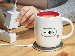 OMNIA Q Hot Wireless Charging Cup Heater (Power Adapter Included)