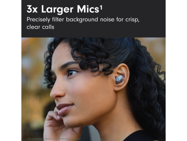 Beats Studio Buds+ Wireless Noise Cancelling Earbuds Transparent (Open Box)