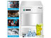Costway Commercial Automatic Ice Maker Machine 70lbs/24h Stainless Steel Freestanding