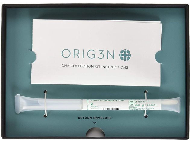 ORIG3N Beauty Genetic Personal Assessment Home DNA Test Kit, For Both Male & Female