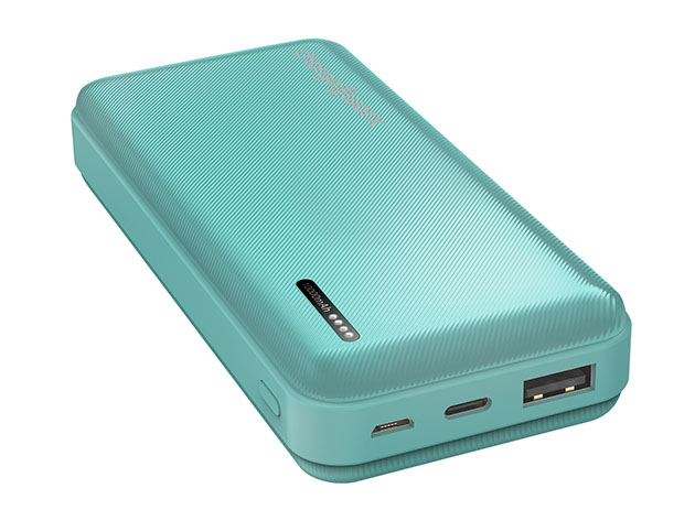 Chargeworx 10000mAh Premium Weatherproof Solar Power Bank with Built-In  Dual USB Ports