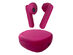 Rubberized Wireless Earbuds + Charging Case (Pink Diamond)