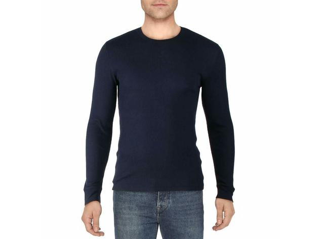 American Rag Men's Thermal Shirt Blue Size Medium | StackSocial
