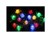 Solar String Lights 20 LED 16Ft Outdoor Colored Waterproof Crystal Ball Lights