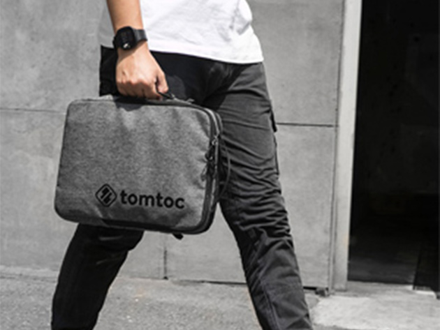 Tomtoc Recycled Laptop Shoulder Bag for 16" MacBook Pro