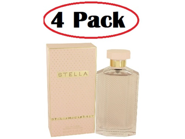 4 Pack of Stella by Stella McCartney Eau De Toilette Spray 3.3 oz