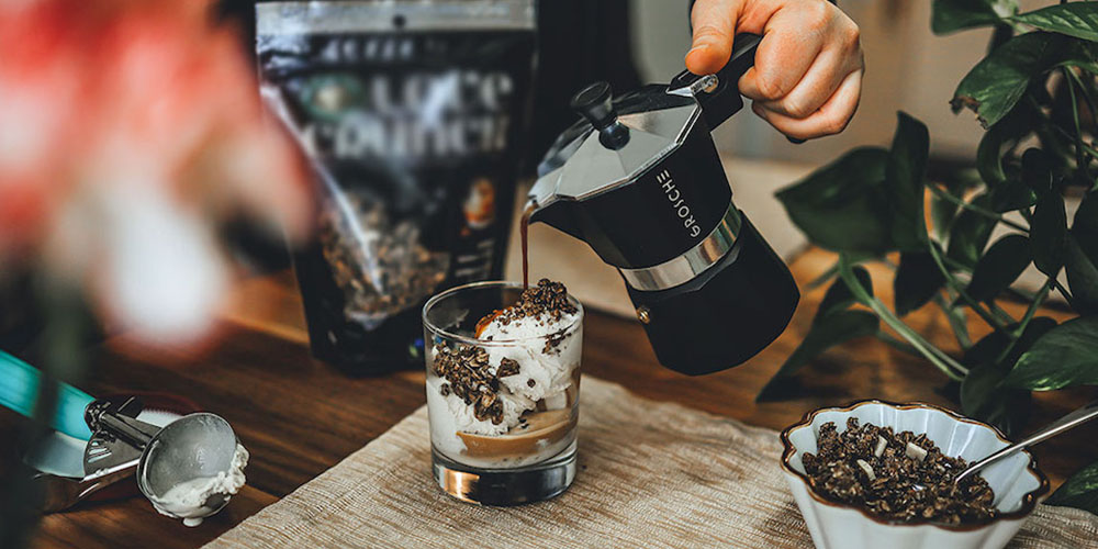 Coffee Machine, Gourmia 15-Bar Espresso Maker with Powerful