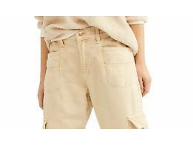 Free People Women's Platoon Cargo Pants Brown Size X-Large