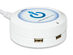 ChargeHub X3: 3-Port USB SuperCharger (White)
