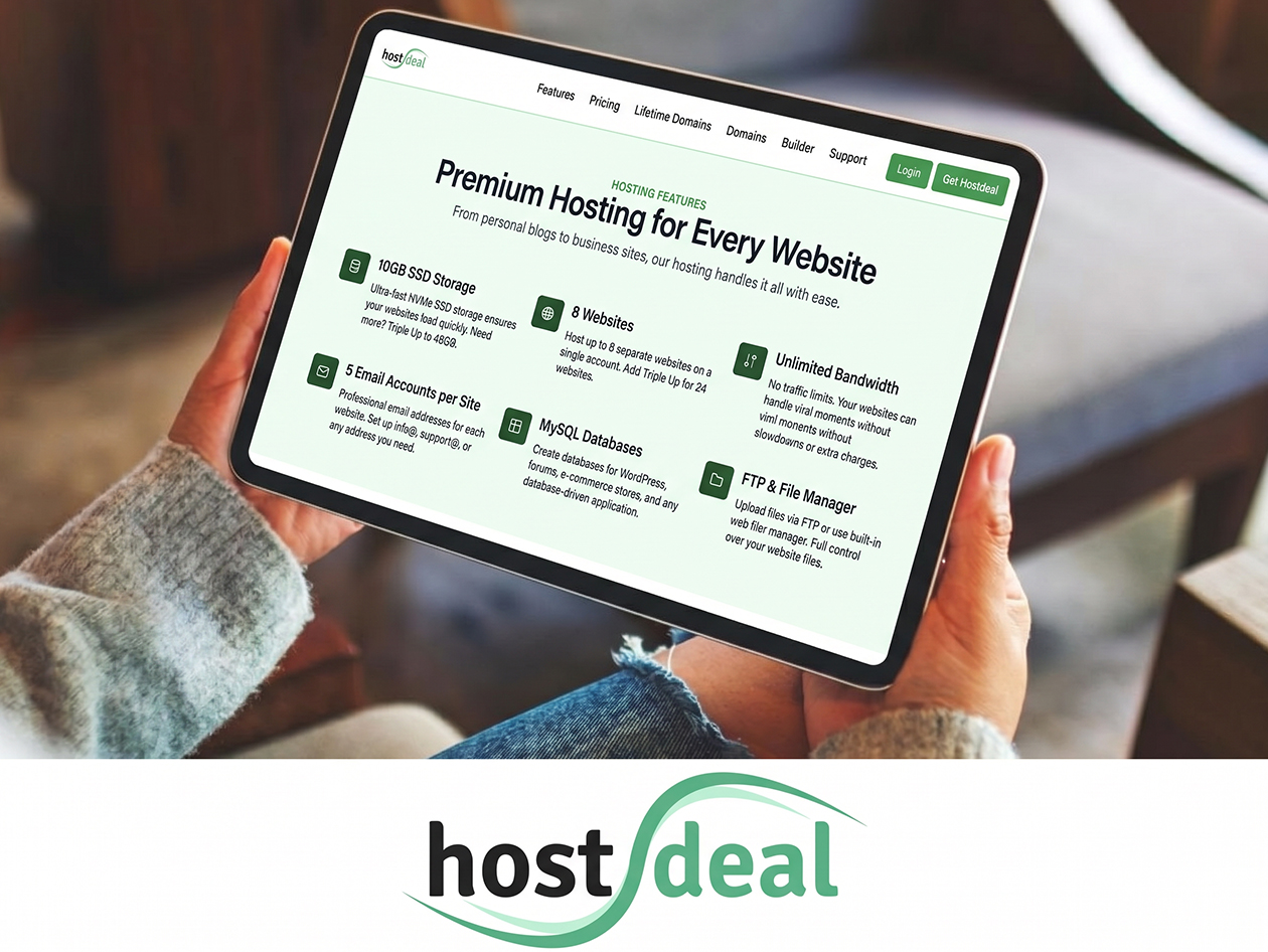 Hostdeal Unlimited Plan: Lifetime Subscription