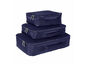 Genius Pack Compression Packing Cubes Set	Navy