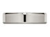 Ladies Chisel 6mm Titanium Wedding Band with Beveled Edge - 13