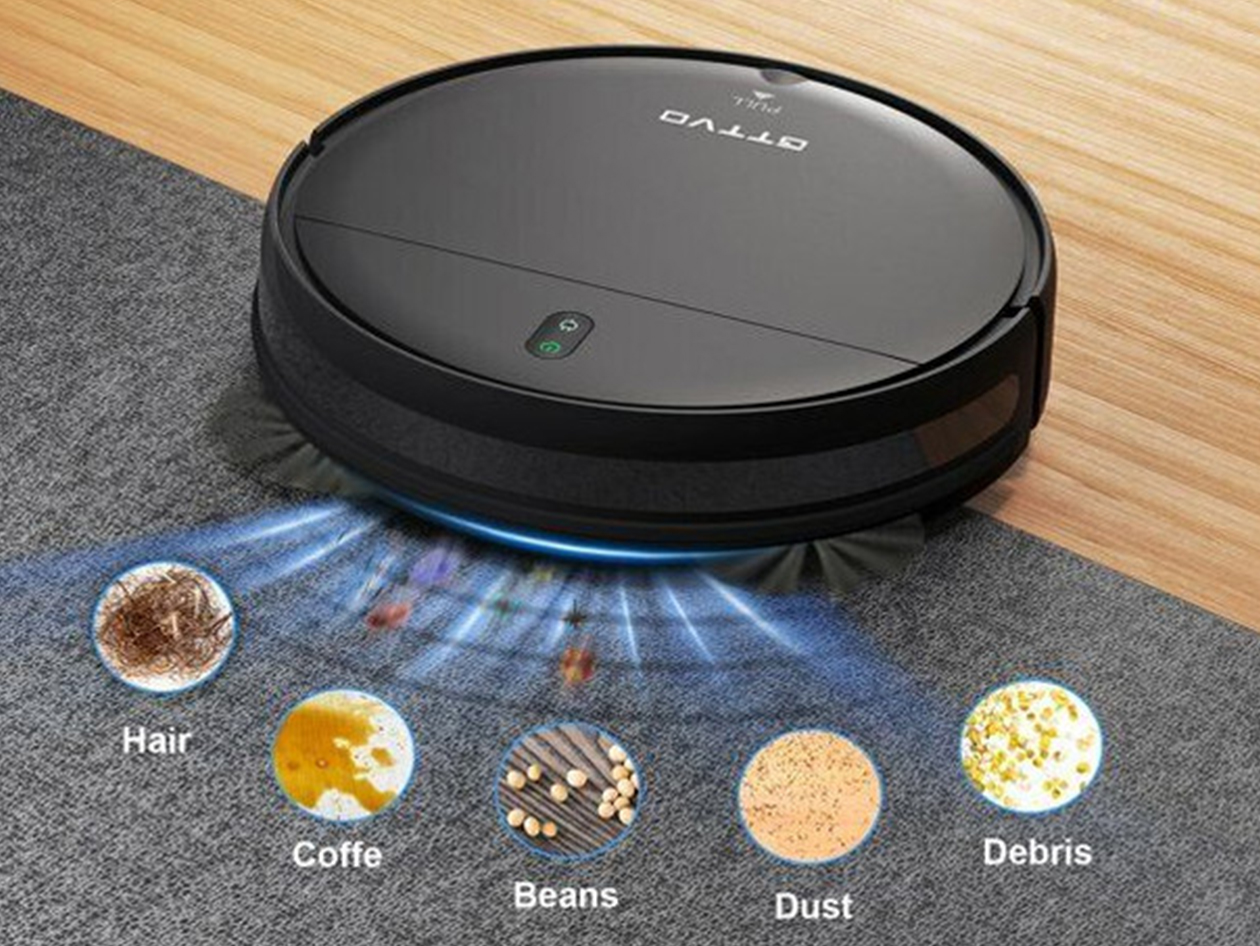 GTTVO BR150 2-in-1 Robot Vacuum & Mop (Open Box)