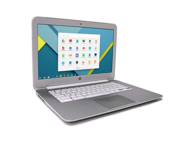 HP Chromebook 14 G1 Chromebook, 1.40 GHz Intel Celeron, 4GB DDR3 RAM, 16GB SSD Hard Drive, Chrome, 14" Screen (Renewed)