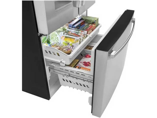 GE GFE26JYMFS 25.6 Cu. Ft. Stainless Energy Star French-Door Refrigerator