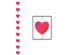 Beistle Heart Stringer Party Accessory for Valentines Day, Birthday, Bridal Showers 6 Feet 6 Inches - 1 Count
