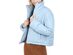 Celebrity Pink Juniors' Cropped Puffer Coat Blue Size Extra Large