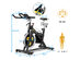 Costway Magnetic Exercise Bike Stationary Belt Drive Indoor Cycling Bike Gym Home Cardio - Shown in the picture
