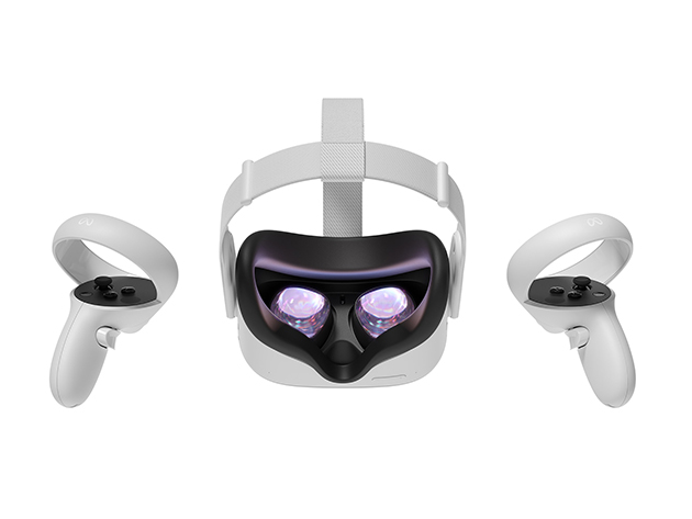 Oculus Quest 2 With Battery Strap Virtual Reality Glasses Refurbished  Silver