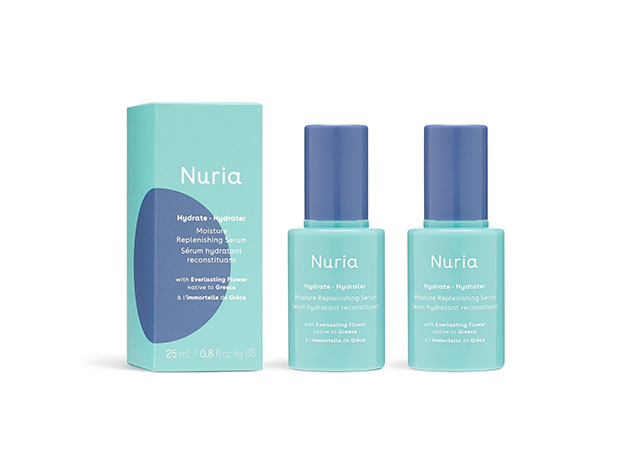 Nuria Hydrate: Moisture Replenishing Serum with Everlasting Flower (25ml/2-Pack)