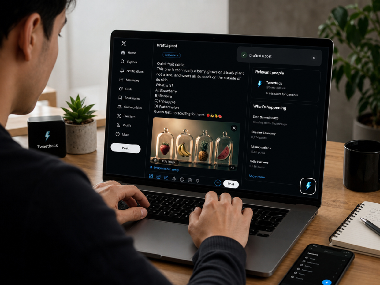 Tweetback Pro Plan: Lifetime Subscription