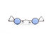 Tobias Slim Round Fashion Sunglasses