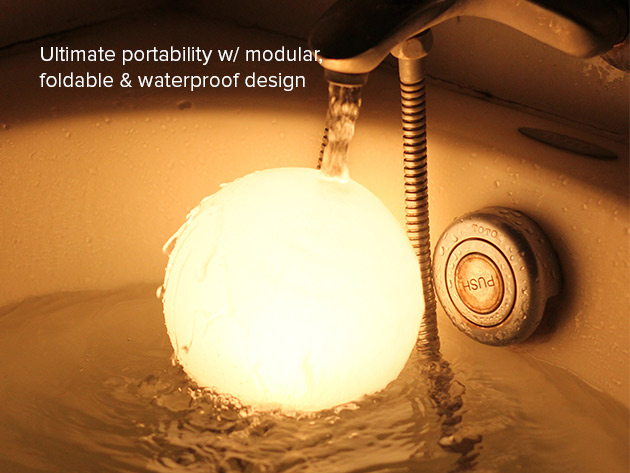 MOGICS Coconut: Portable Waterproof Light (Multicolor)