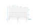 Costway Outdoor Privacy Screen Space Divider Patio Garden 36''x 48'' White, 2-Pack 