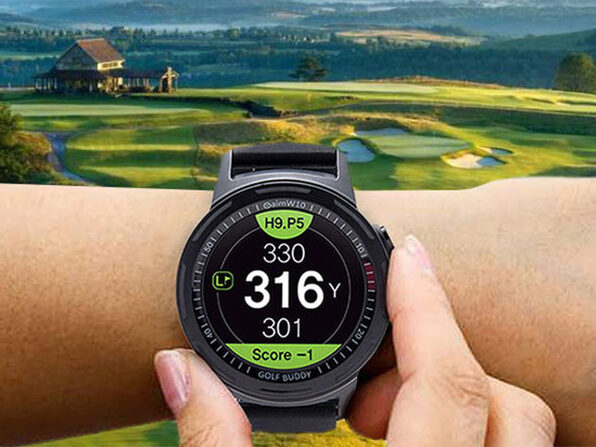 GOLFBUDDY Aim W10 GPS Golf Watch, on sale for $ 151.99 when you use coupon code CMSAVE20 at checkout