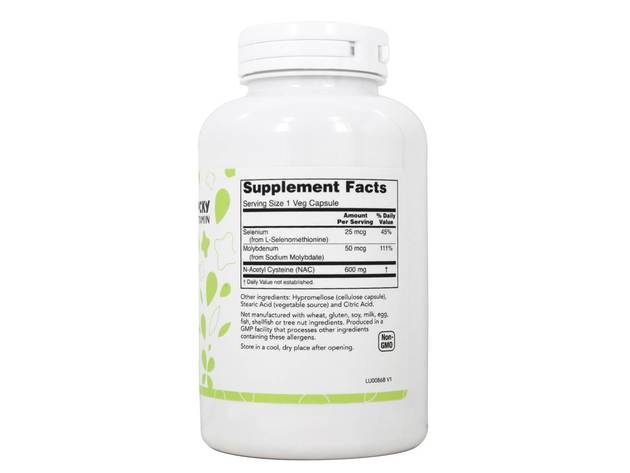 LuckyVitamin - NAC N-Acetyl Cysteine 600 mg. - 250 Veg Capsules