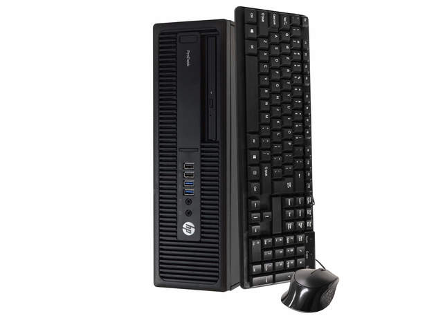 HP ProDesk 600 G2 Desktop Computer PC, 3.20 GHz Intel i5 Quad Core Gen 6, 16GB DDR4 RAM, 500GB SSD Hard Drive, Windows 10 Professional 64 Bit (Renewed)