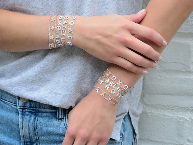 Empowered Bracelet by Maya J (STAR Symbol/White)