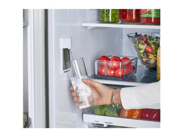 lg smart refrigerator with craft ice