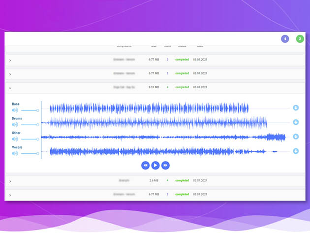 EasySplitter Lite Vocal Remover: Lifetime Subscription