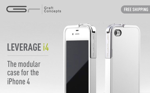 Leverage Case for iPhone 4/4S (White/Matte)
