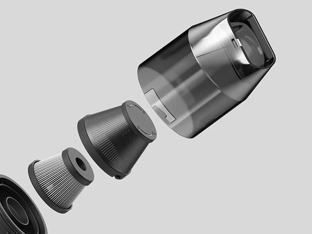 HOTO 4-in-1 Rechargeable Vacuum, Duster, Inflater & Vacuum Sealer