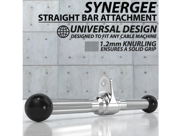 Synergee Straight Bar Cable Attachment - 14 Inch