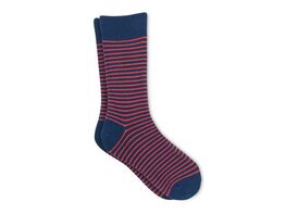 Pink and Blue Stripes by Society Socks