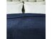 Serena Chevron Flannel Reversible Jacquard Throw (Navy Blue)