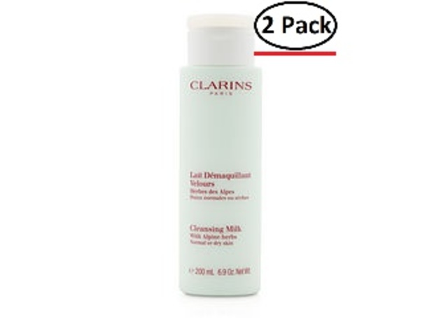 Clarins By Clarins Cleansing Milk - Normal To Dry Skin--200Ml/6.9Oz For Women (Package Of 2)