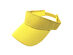 Pack of 5 Sun Visor Adjustable Cap Hat Athletic Wear - Yellow