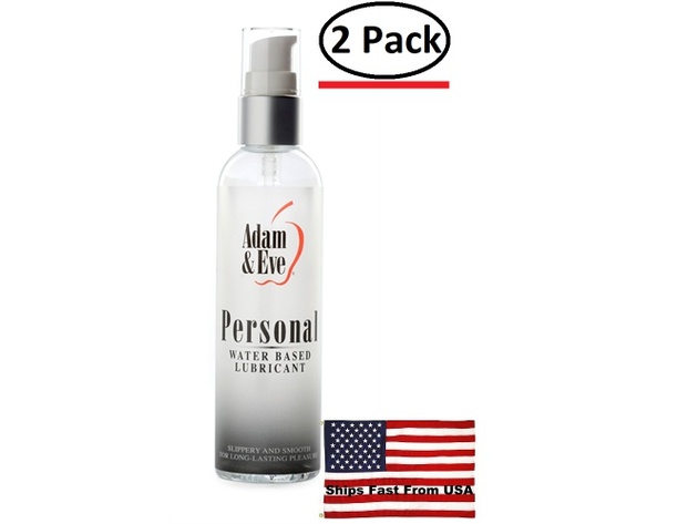 ( 2 Pack ) Adam and Eve Personal Water Based Lubricant 4 Oz