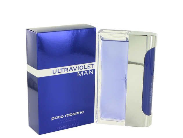 3 Pack ULTRAVIOLET by Paco Rabanne Eau De Toilette Spray 3.4 oz for Men