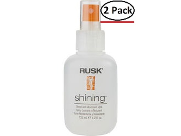 Rusk By Rusk Shining Sheen And Movement Myst 4.2 Oz For Unisex (Package Of 2)