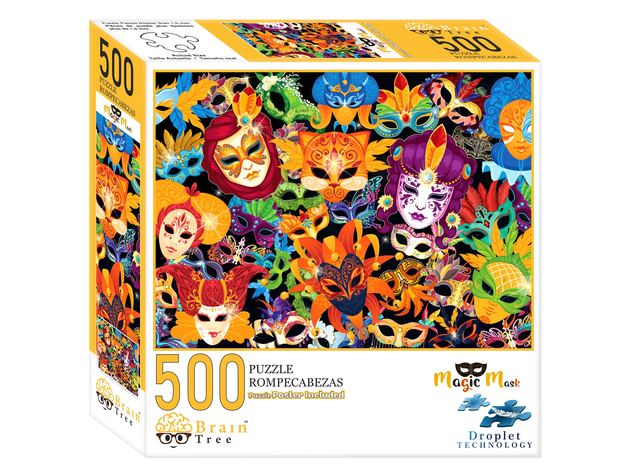 Magic Mask Jigsaw Puzzles 500 Piece