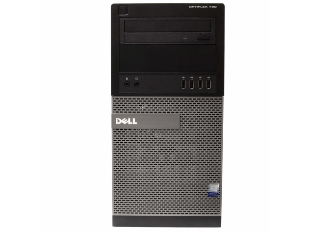 Dell OptiPlex 790 Tower PC, 3.2 GHz Intel i5 Quad Core Gen 2, 16GB DDR3 RAM, 1TB SATA HD, Windows 10 Home 64 Bit (Refurbished Grade B)