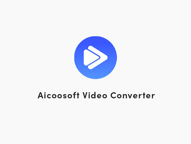 Teaser for Aicoosoft Video Converter: Lifetime Subscription