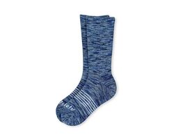 Women's Blue Crew Socks by Society Socks