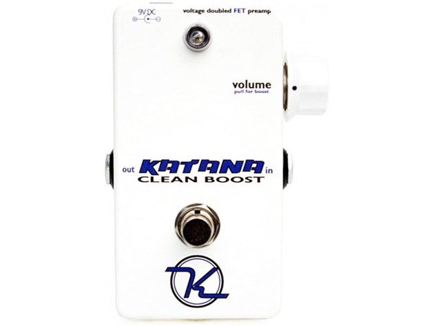 Keeley KATANA Katana Boost Far as Guitar Clean Boosts Stunning Sound Quality (Like New, Damaged Retail Box)